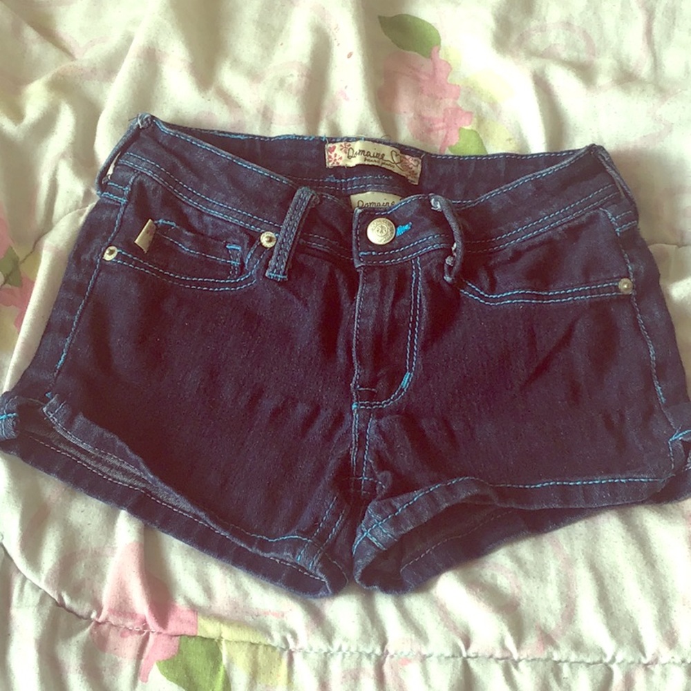 GIRLS Dark Blue Denim Shorts💙
